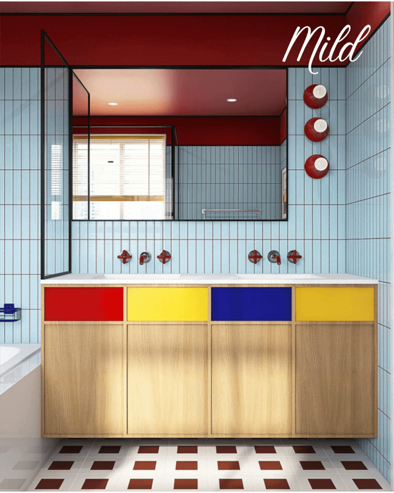 โมเสคสีพาสเทล TIMELESS TILES รุ่น MILD 29.8X19.8 ซม. สีฟ้า ผิวเงา_6